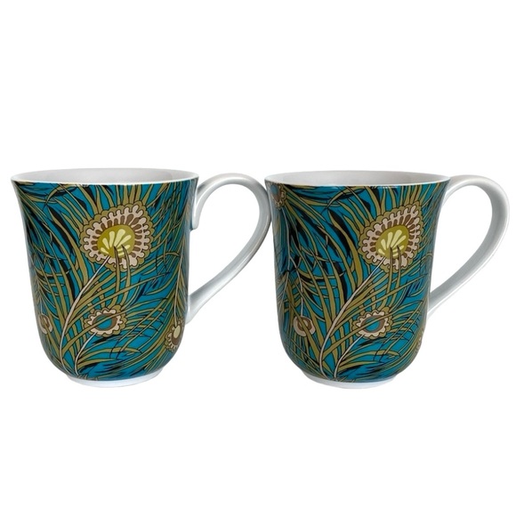 Liberty of London for Target Peacock Print Mug Set - Picture 2 of 6